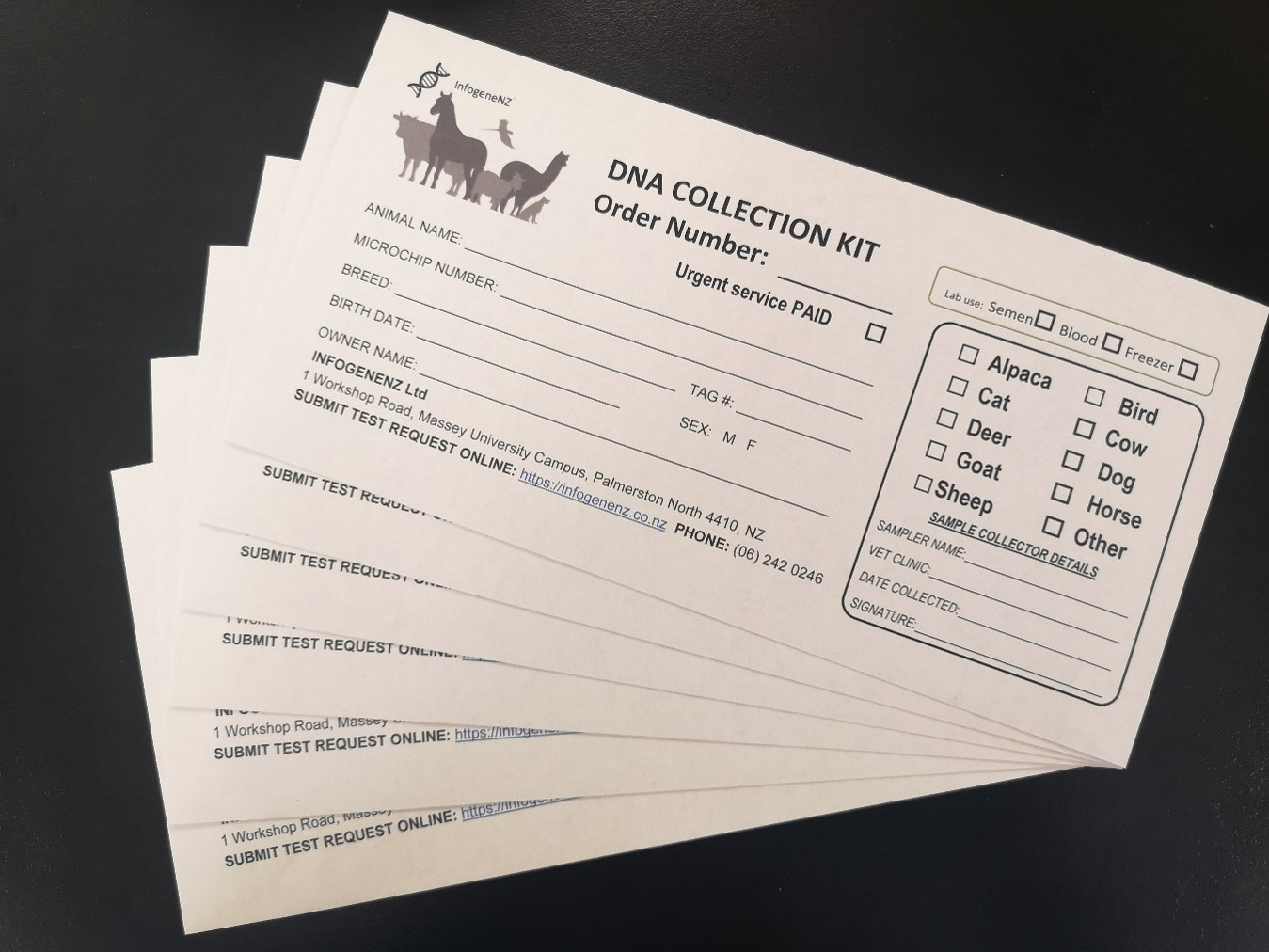 Order Sample Collection Kits